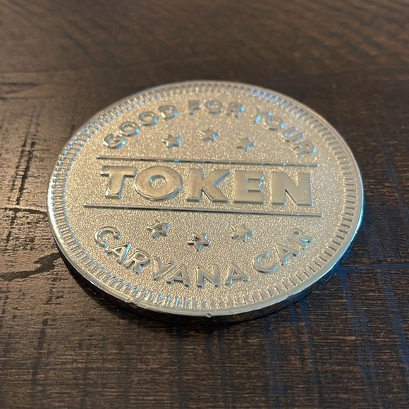 Carvana Car Token "The New Way To Buy A Car" 3 Inch Token - Picture 4 of 5